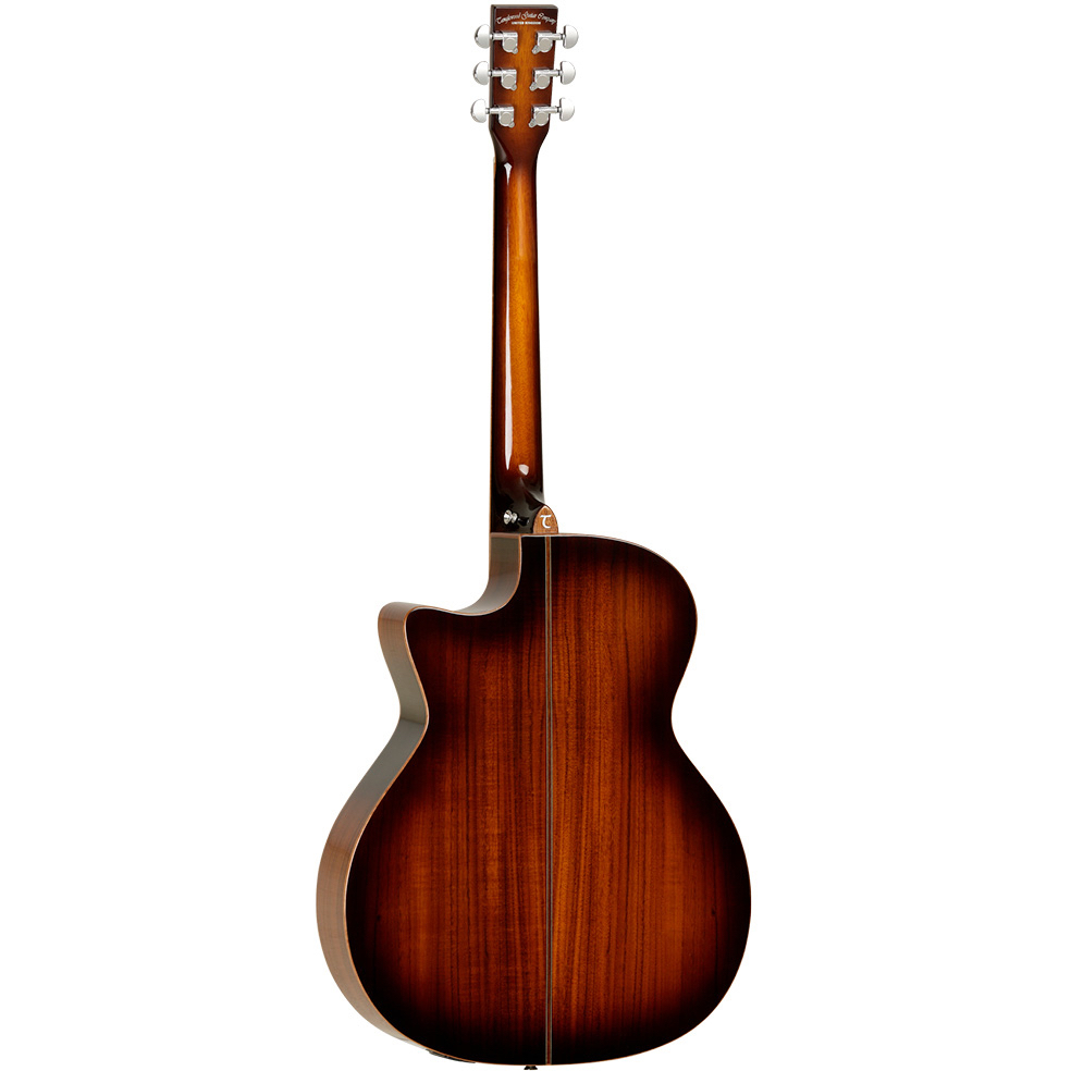 tanglewood winterleaf tw4 e vc koa electro-acoustic guitar