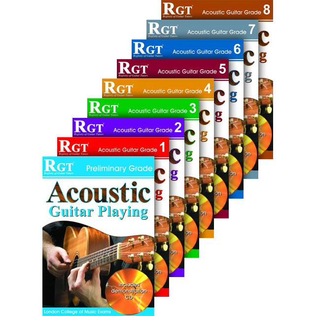 RGT Acoustic Guitar Playing Tuition Book by RGT Registry of Guitar Tutors