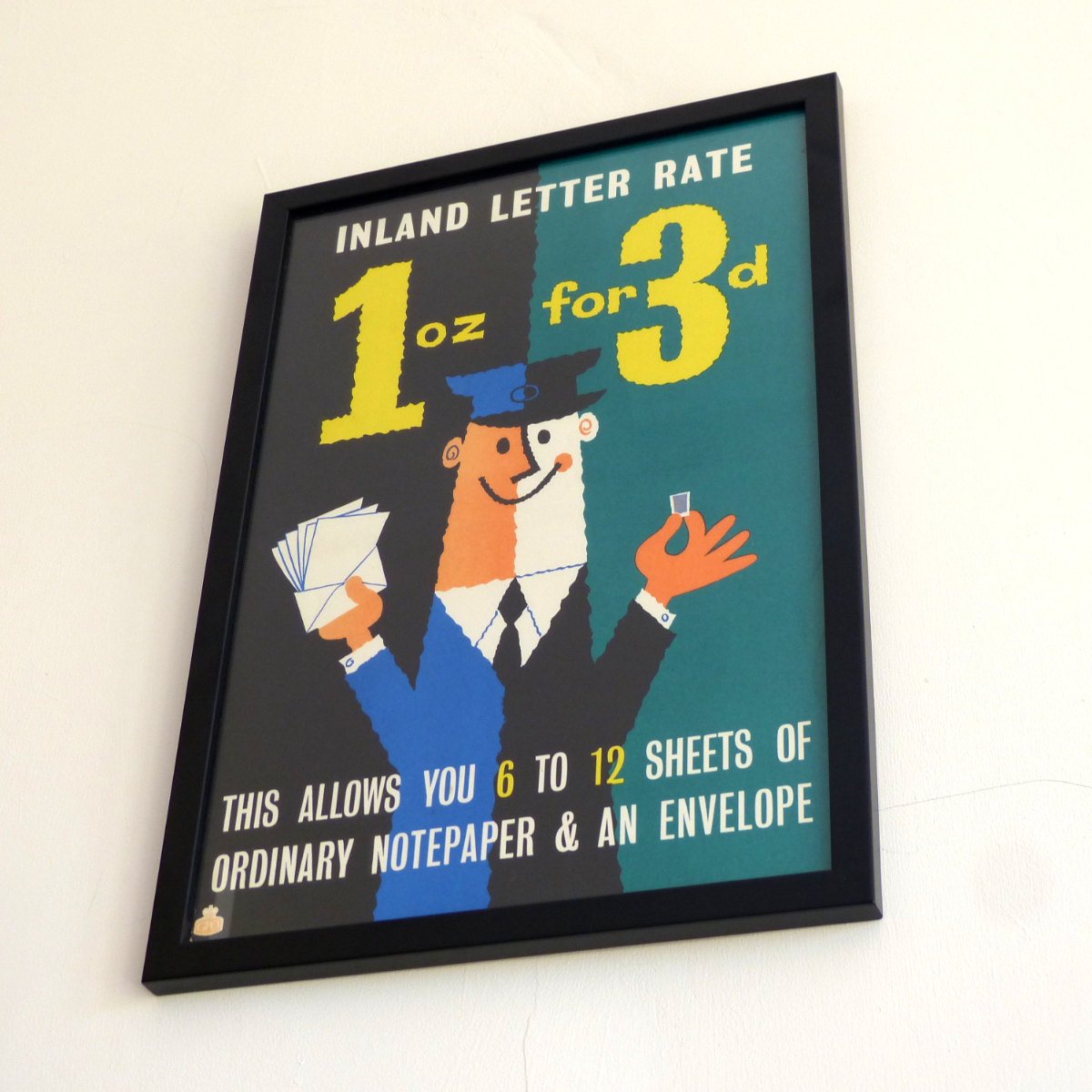 1960 GPO public information poster 