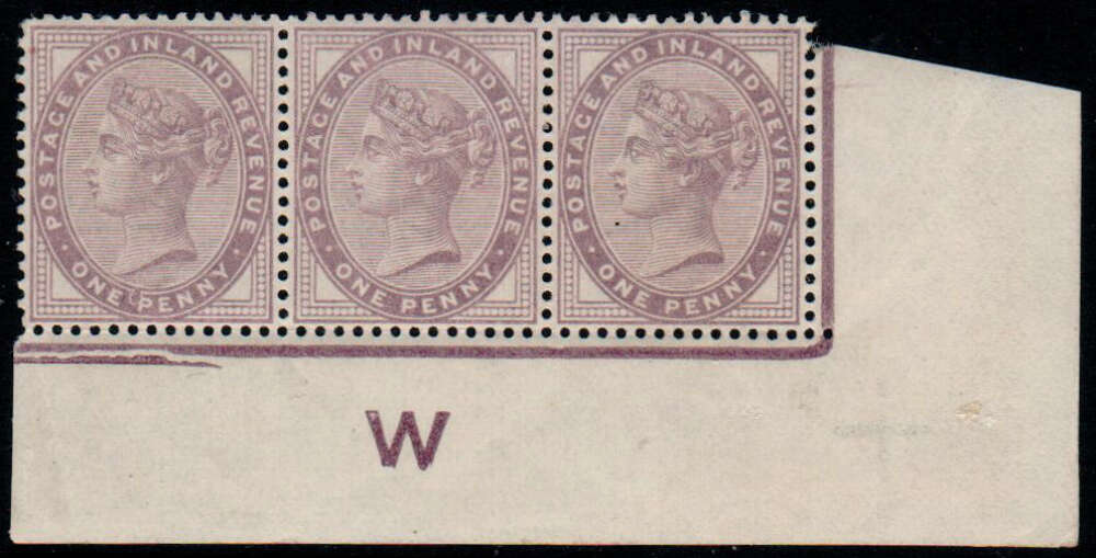 United Kingdom 1881 1d Lilac, Die II