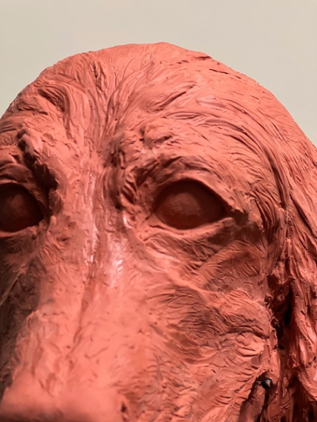 charater details of Jasper clay statue by JOEL