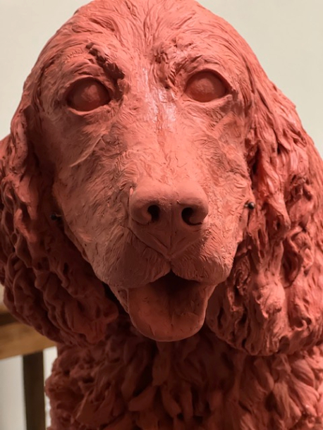charater details of Jasper clay statue by JOEL