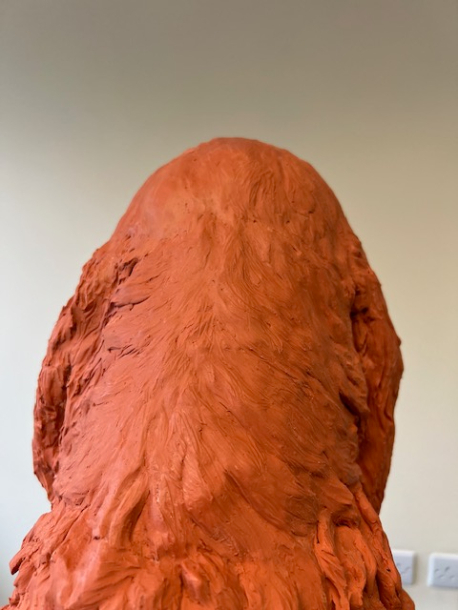 dog, statue, clay, sculpture, JOEL