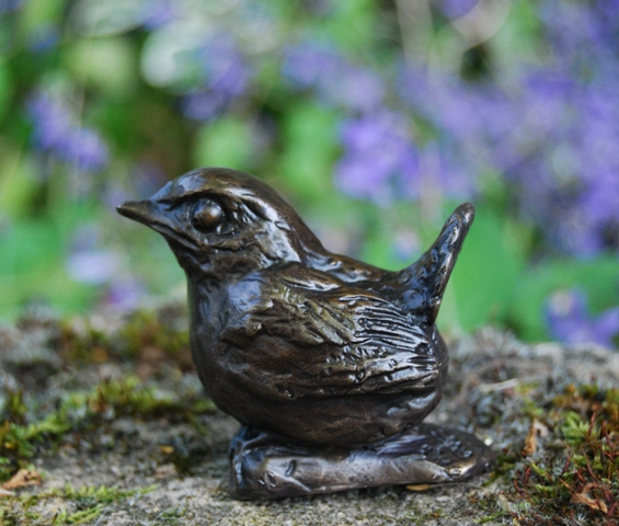 FAIR Wren Chick bronze by JOEL