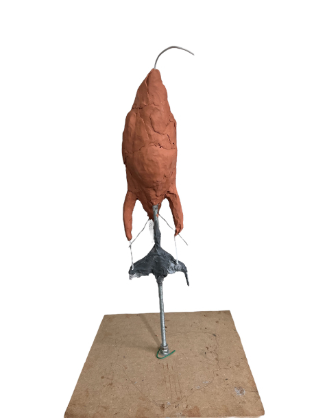 Gyr Falcon Sculpture early development