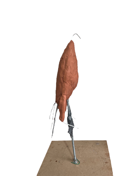Gyr Falcon Sculpture early development