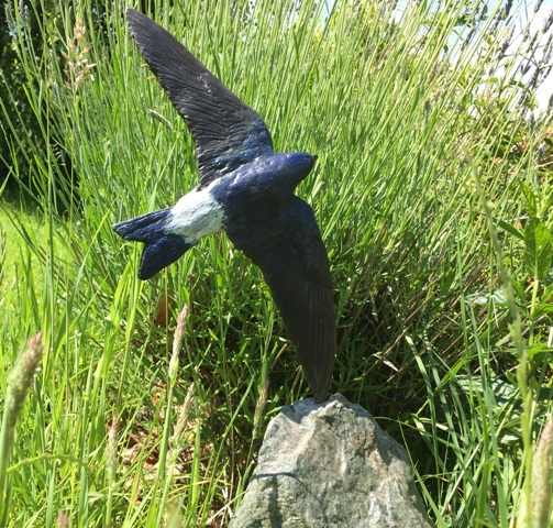 House Martin One  Bronze by JOEL
