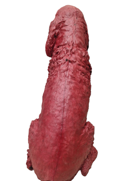 Jasper Spaniel Statue in wax