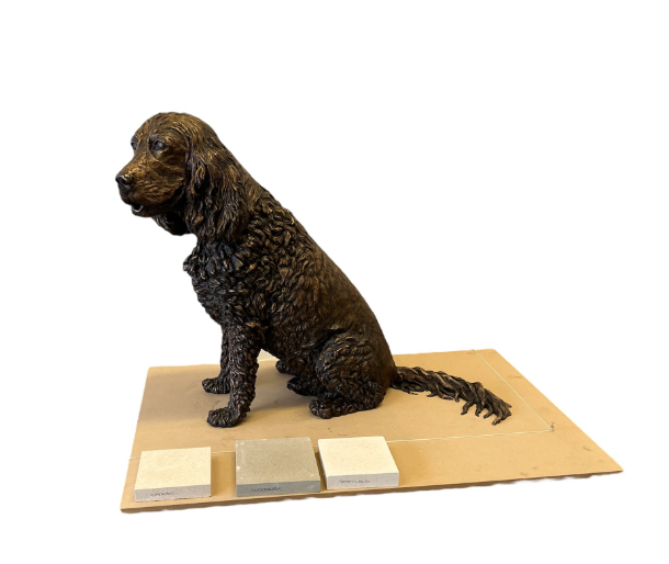 Jasper Statue choice of stone base