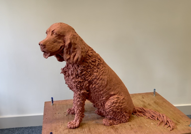 Jasper Statue clay details