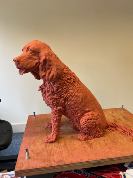 Jasper Statue clay details