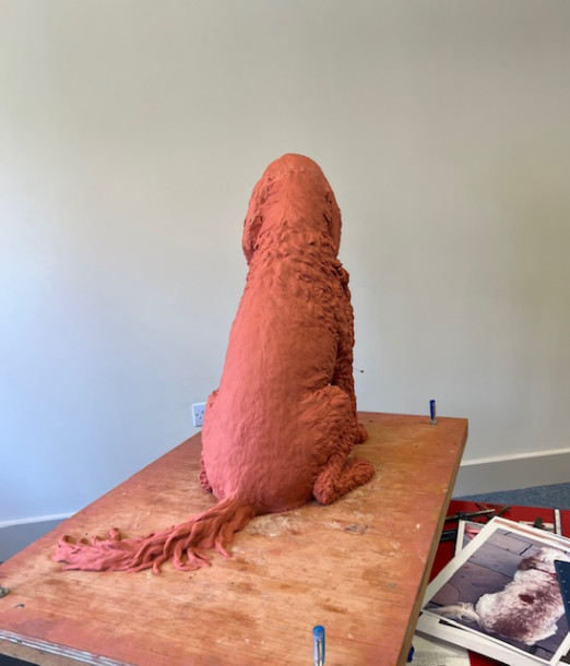 Jasper Statue clay details