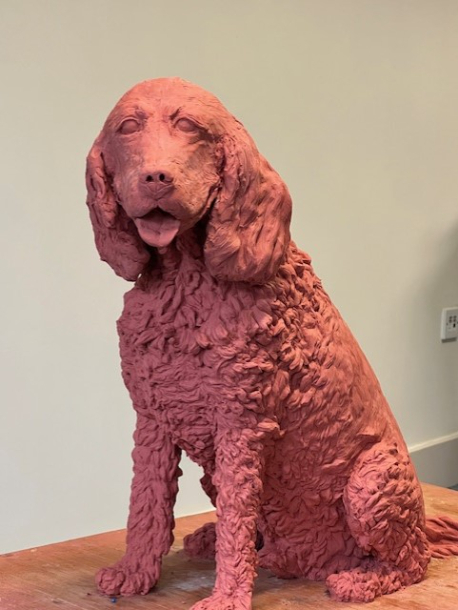 Jasper Statue clay details