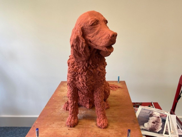 Jasper Statue clay details