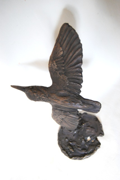 Kingfisher Bronze Detail by JOEL