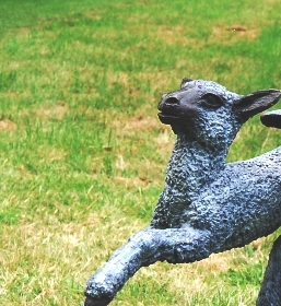 Little of Lamb sculpture by JOEL
