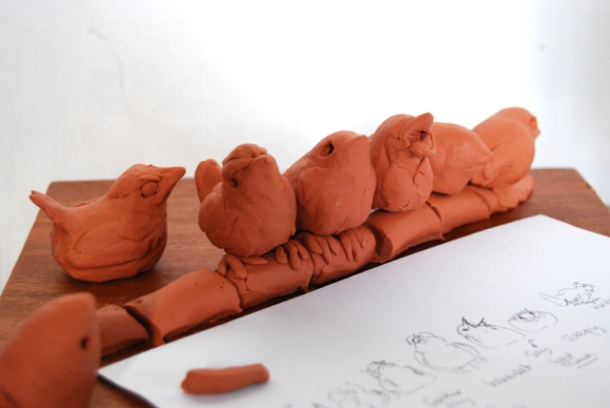 Magnificent Seven Wren Babies Design