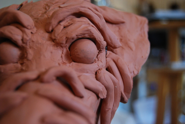 Making of Milo by JOEL Eye detail