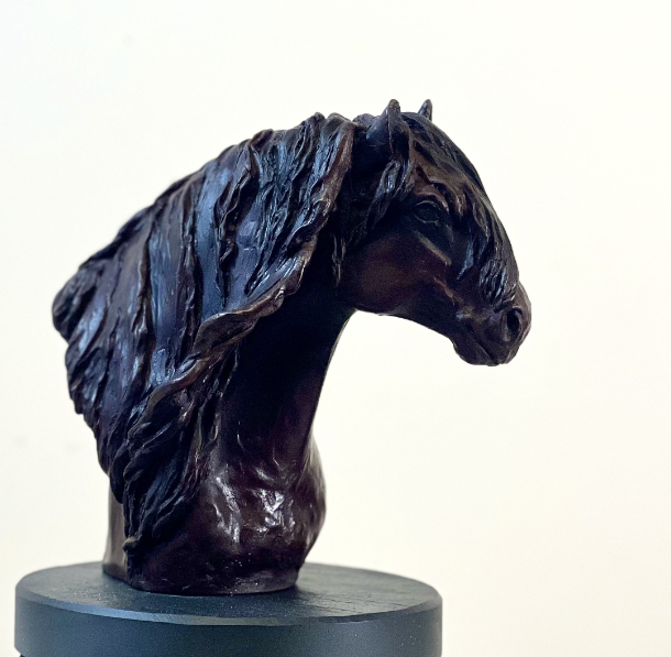 Offside view  Highland Legend by Sculptress JOEL 