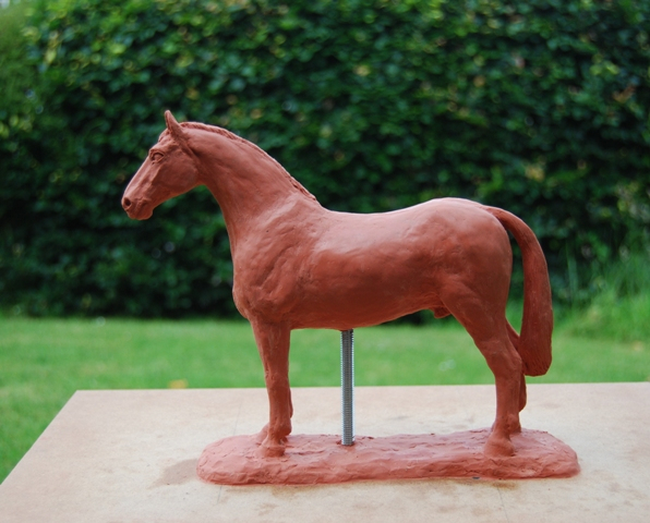 Portrait of a Horse in Sculpture