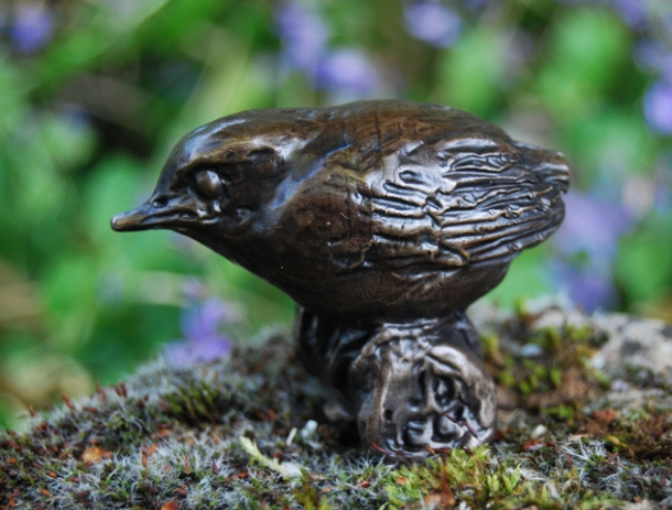 REST Wren Chick bronze by JOEL