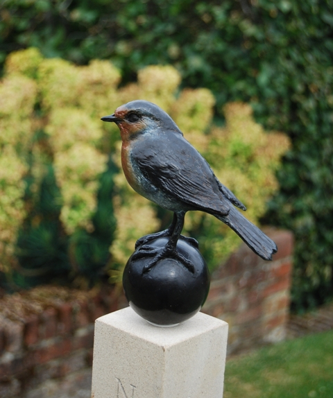 Robin Way Marker by Sculptress JOEL