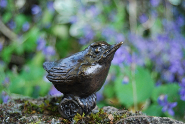 SMART Wren Chick bronze by JOEL