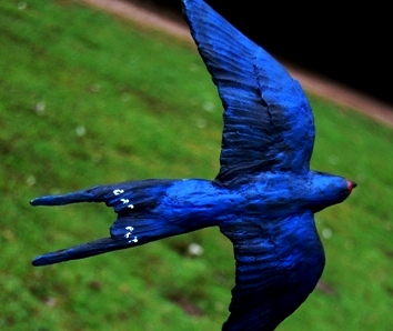 Swallow Wing Detail by Sculptress JOEL