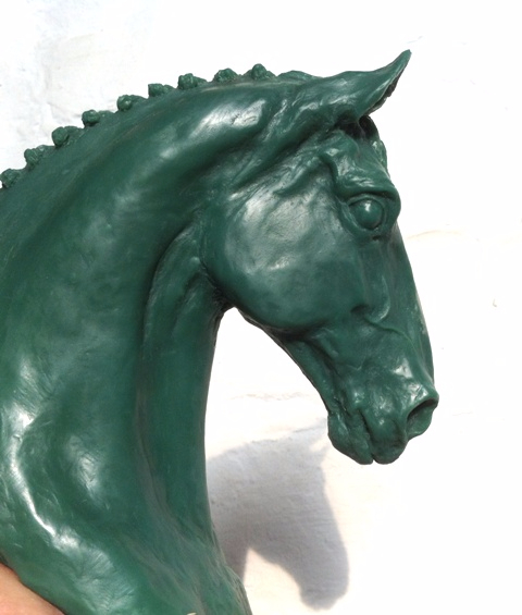 Wax for bronze casting Horse by JOEL