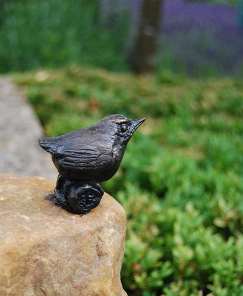 Wren Chick SMART Bronze in Garden Design